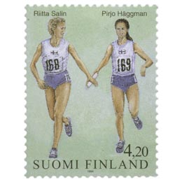 Yleisurheilu - Riitta Salin ja Pirjo Häggman