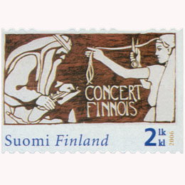 Akseli Gallen-Kallela, Julisteita - Concert Finnois
