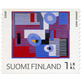 Suomalaista taidetta I - Sam Vanni, Sinistä ja punaista