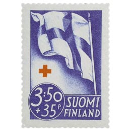 Jälleenrakennustyö - Suomen lippu