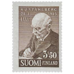 Presidentti K.J. Ståhlberg 80 vuotta