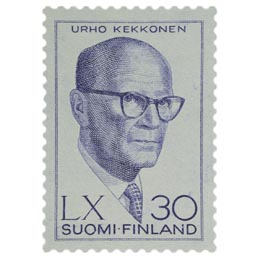 Presidentti Urho Kekkonen 60 vuotta