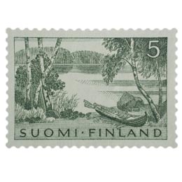 Malli 1954 Järvimaisema