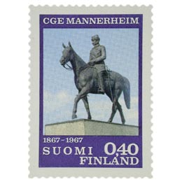 Suomen marsalkka C.G.E. Mannerheimin syntymästä 100 vuotta