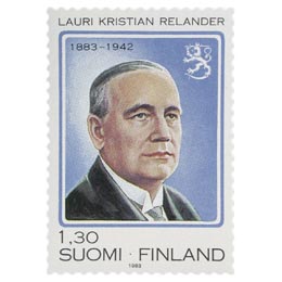 Lauri Kristian Relanderin syntymästä 100 vuotta