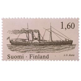 Postilaivoja ja laivapostireittejÃ¤ - s/s Aura