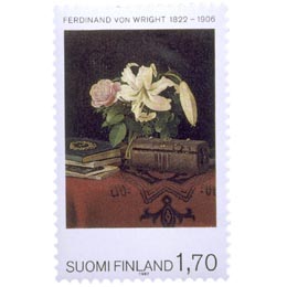 Ferdinand von Wright, Asetelma ompelupöydällä
