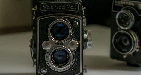 Left is Yashica-Mat and in the right side Lubitel 166.
